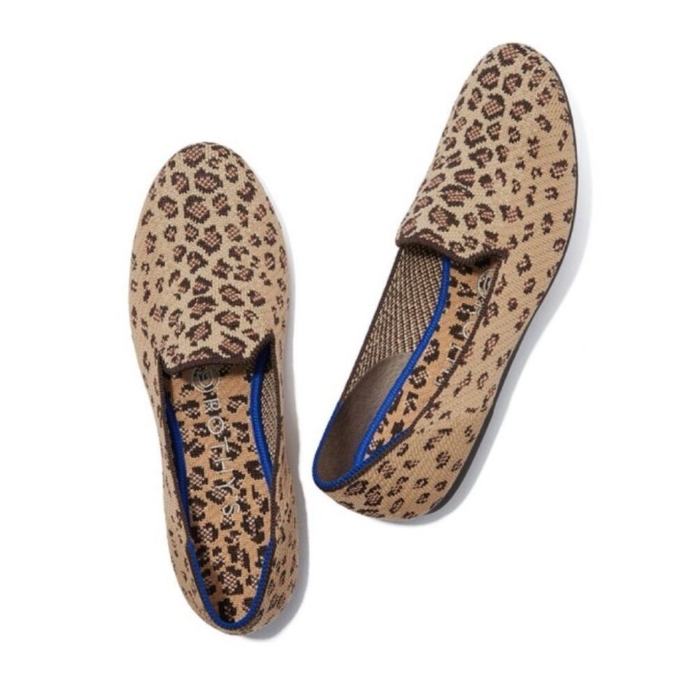 ROTHY'S | The Loafer Slip-On Cheetah Animal Print Spotted‎ Leopard Retired | 8.5